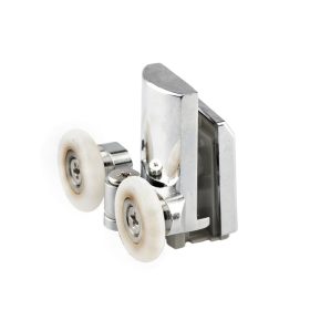   AQUAMAXX DUPLA KEREKES RUGÓS ALSÓ ZUHANYKABIN GÖRGŐ, 19-27MM KERÉKÁTMÉRŐ, ROZSDAMENTES ÉS NEM ROZSDAMENTES KERÉKKEL SZERELVE