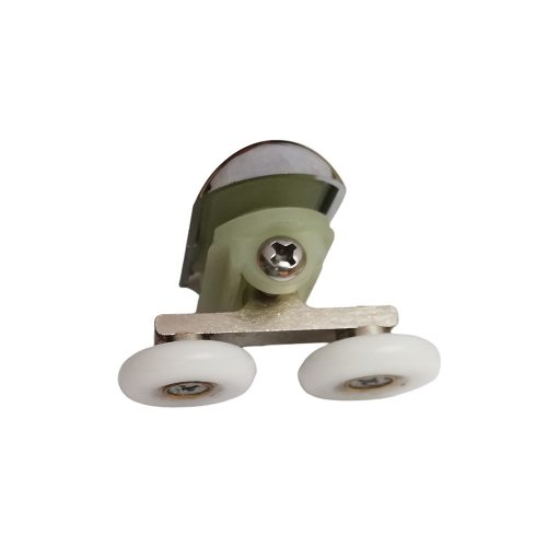 AQUAMAXX DUPLA KEREKES FELSŐ ZUHANYKABIN GÖRGŐ, REJTETT CSILLAGCSAVAROS BEÁLLÍTÁS, 22MM KERÉKÁTMÉRŐ, ROZSDAMENTES KERÉKKEL