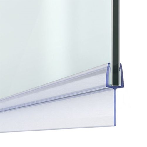AQUAMAXX ZUHANYKABIN ALSÓ VÍZZÁRÓ PROFIL, ZUHANYKABIN VÍZVETŐ, ZUHANYKABIN VÍZZÁRÓ GUMI, 4-5-6MM ÜVEGVASTAGSÁG, 14MM ALSÓ SZAKÁLL, 95CM HOSSZ, VÁGHATÓ
