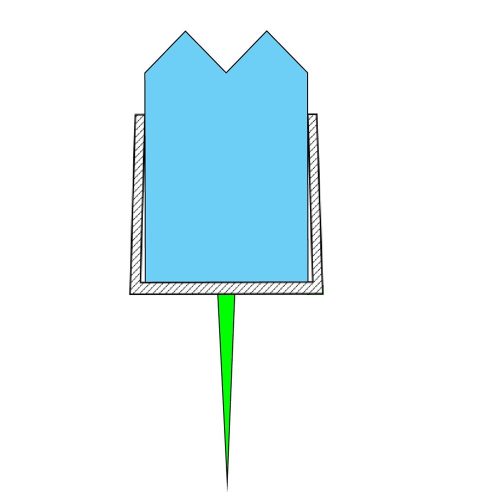 AQUAMAXX ZUHANYKABIN ALSÓ VÍZZÁRÓ PROFIL, ZUHANYKABIN VÍZVETŐ, ZUHANYKABIN VÍZZÁRÓ GUMI, 4-5-6MM ÜVEGVASTAGSÁG, 14MM ALSÓ SZAKÁLL, VÁLASZTHATÓ HOSSZ, ALAP 95CM