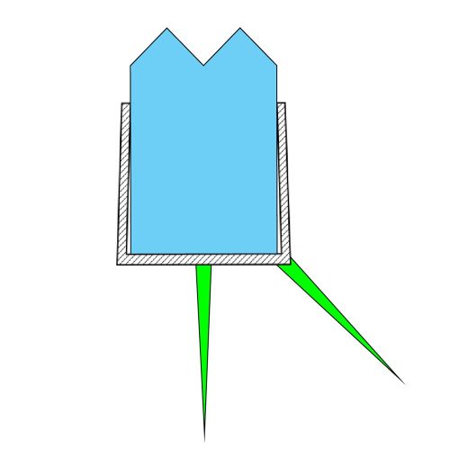 AQUAMAXX ZUHANYKABIN ALSÓ VÍZZÁRÓ PROFIL, ZUHANYKABIN VÍZVETŐ, ZUHANYKABIN VÍZZÁRÓ GUMI, 4MM ÜVEG, 10MM ALSÓ ÉS 10MM OLDALSÓ SZAKÁLL, VÁLASZTHATÓ HOSSZ, ALAP 95CM