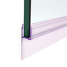   AQUAMAXX ZUHANYKABIN VÍZZÁRÓ PROFIL, ZUHANYKABIN VÍZVETŐ, ZUHANYKABIN VÍZZÁRÓ GUMI, 4-5-6-8-10MM ÜVEG,  11MM VAGY 17MM  SZAKÁLL, VÁLASZTHATÓ HOSSZ, ALAP 195CM