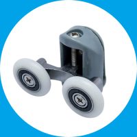 Zuhanykabin görgő kerék